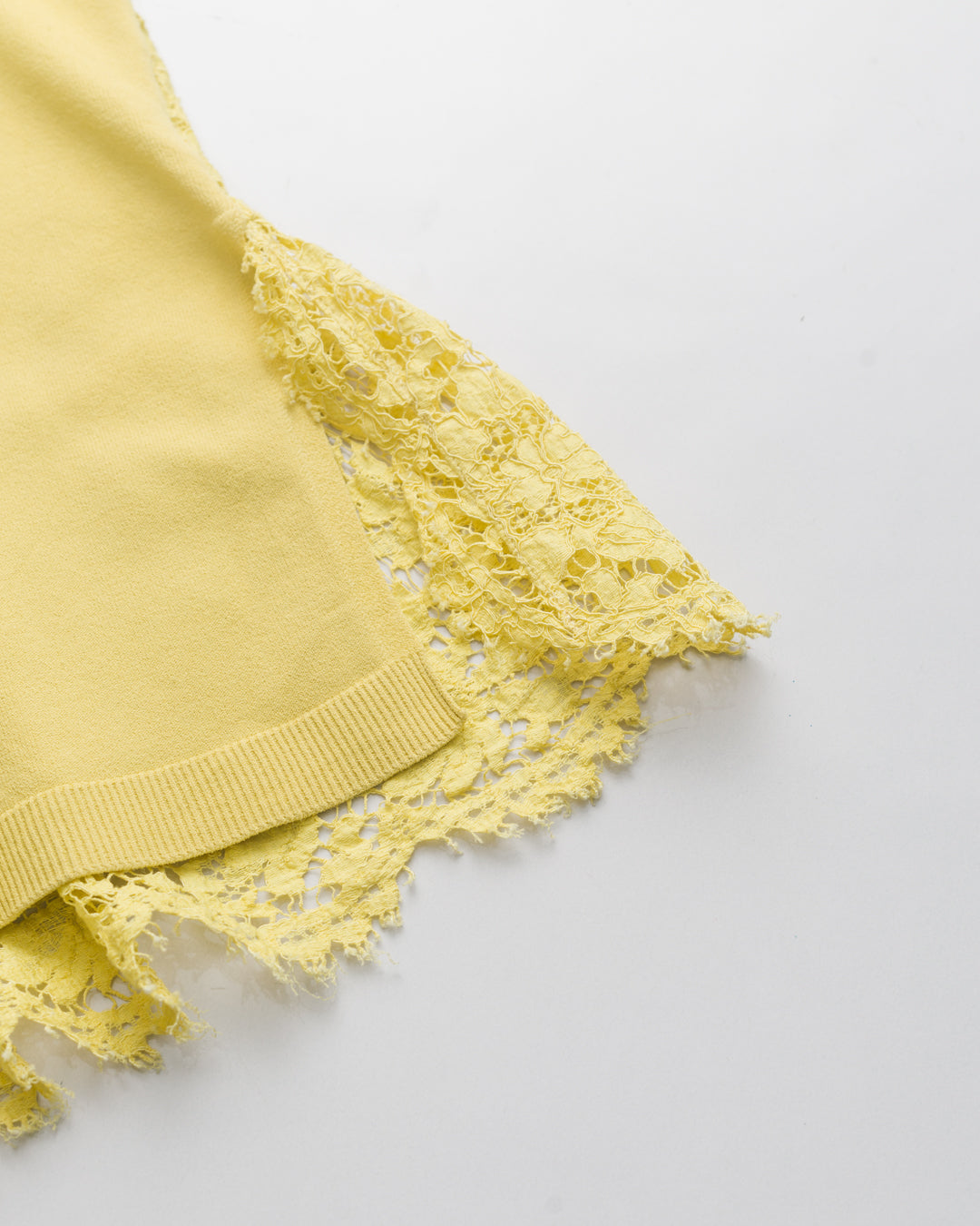 Valentino Lace & Knit Top