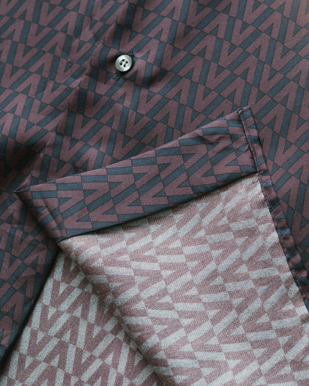 Valentino Logo Button Down