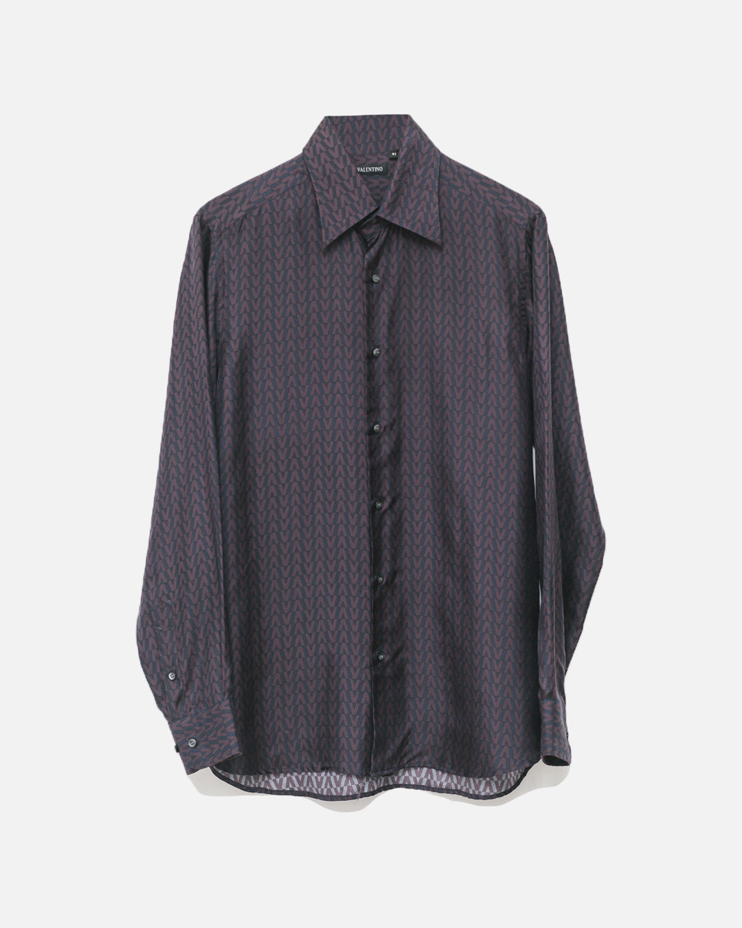 Valentino Logo Button Down