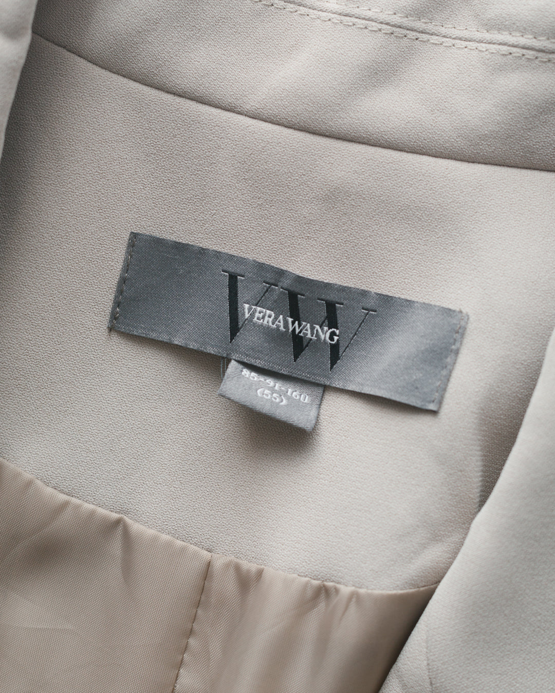 Vera Wang Minimalist Short Coat