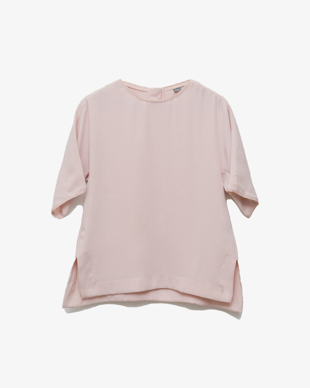 Vera Wang Salmon Pink Minimalist Top