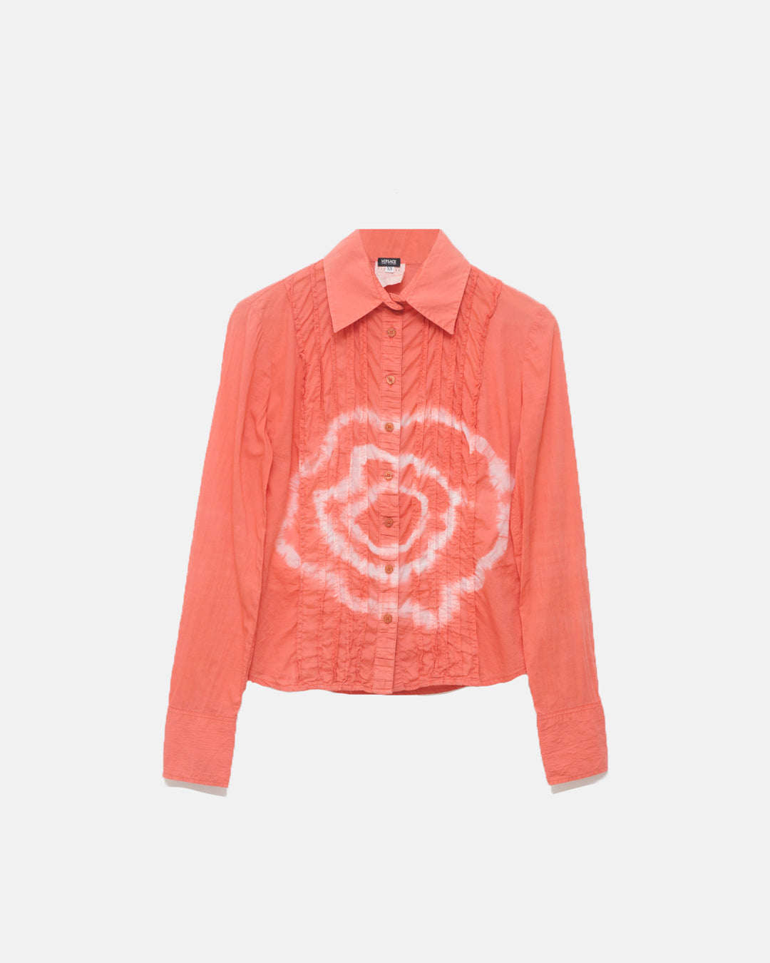 Versace Tie Dye Button Down