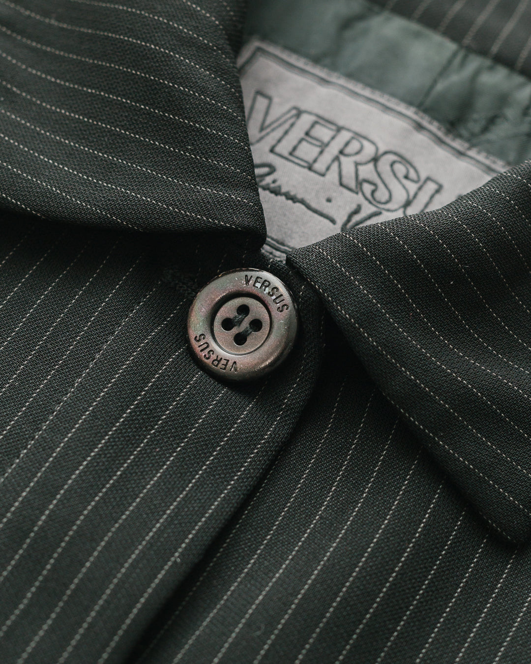 Versus by Gianni Versace Pinstripe Blazer