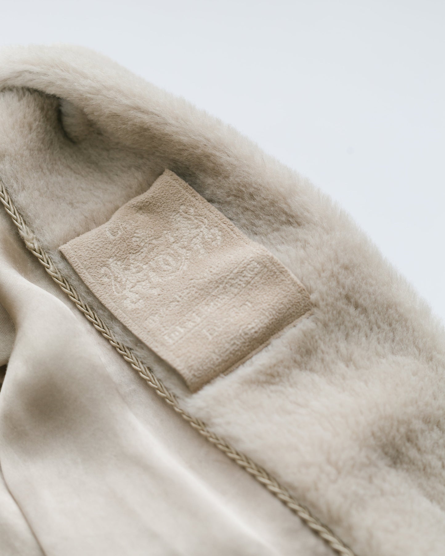 Vintage alpaca & mohair coat