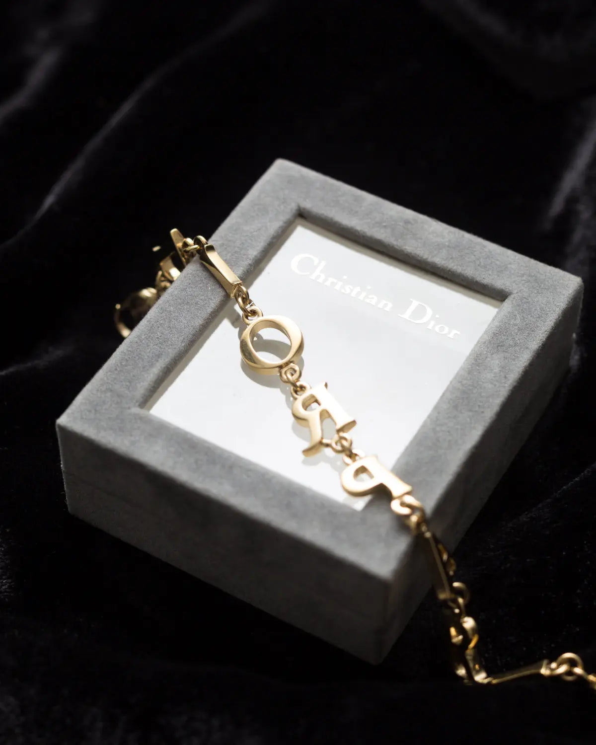 Christian dior vintage logo bracelet