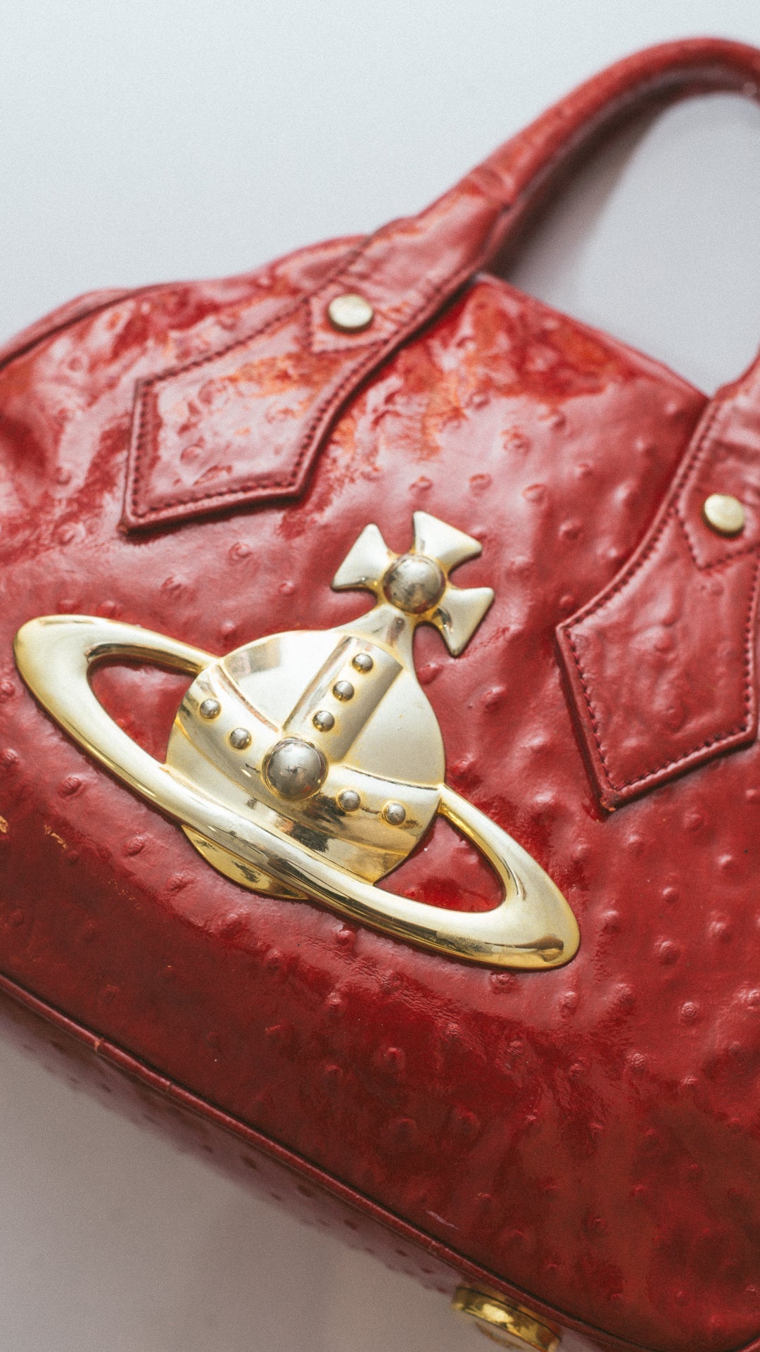 Vivienne Westwood Red Statement Bag