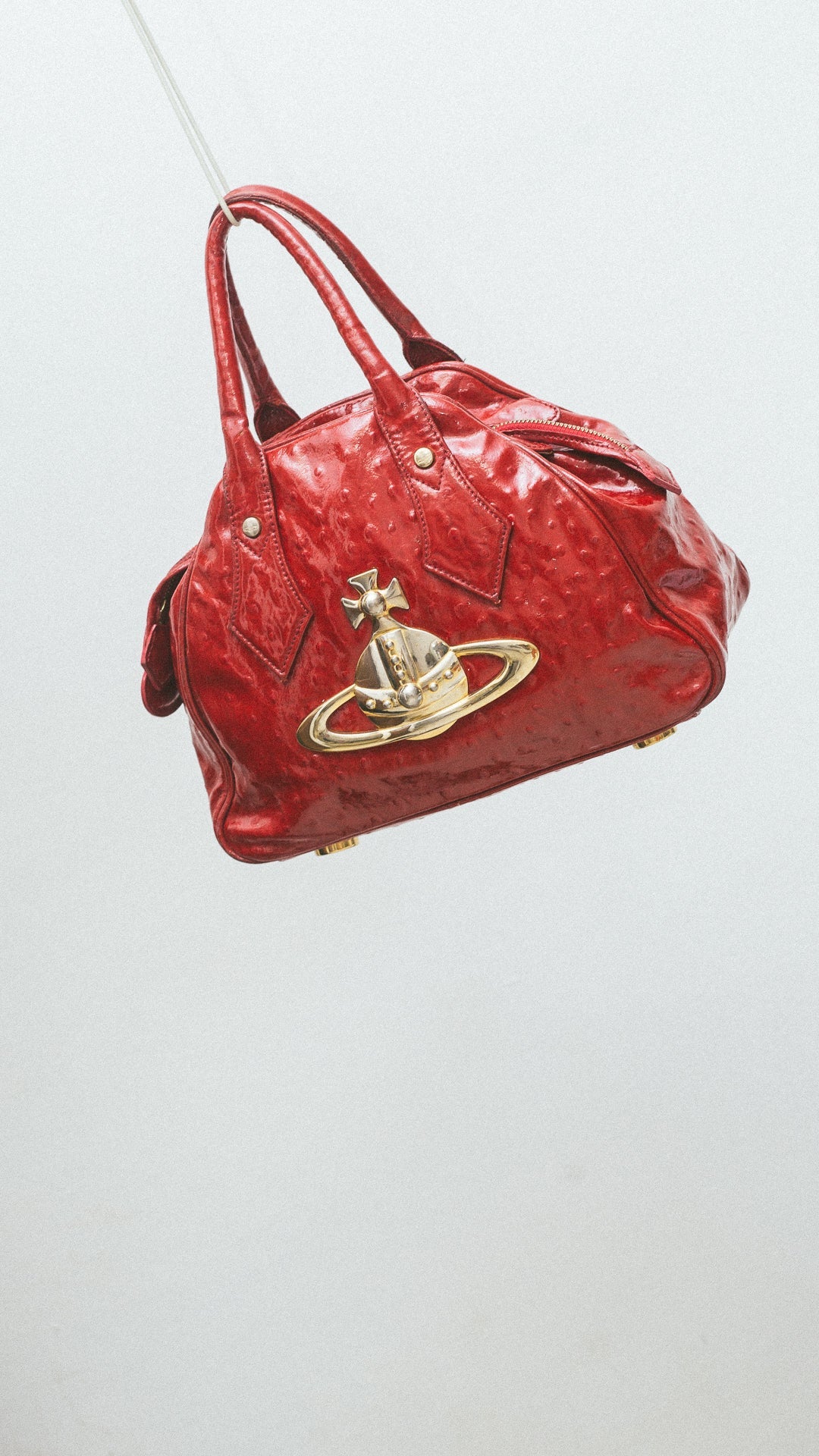Vivienne Westwood Red Statement Bag
