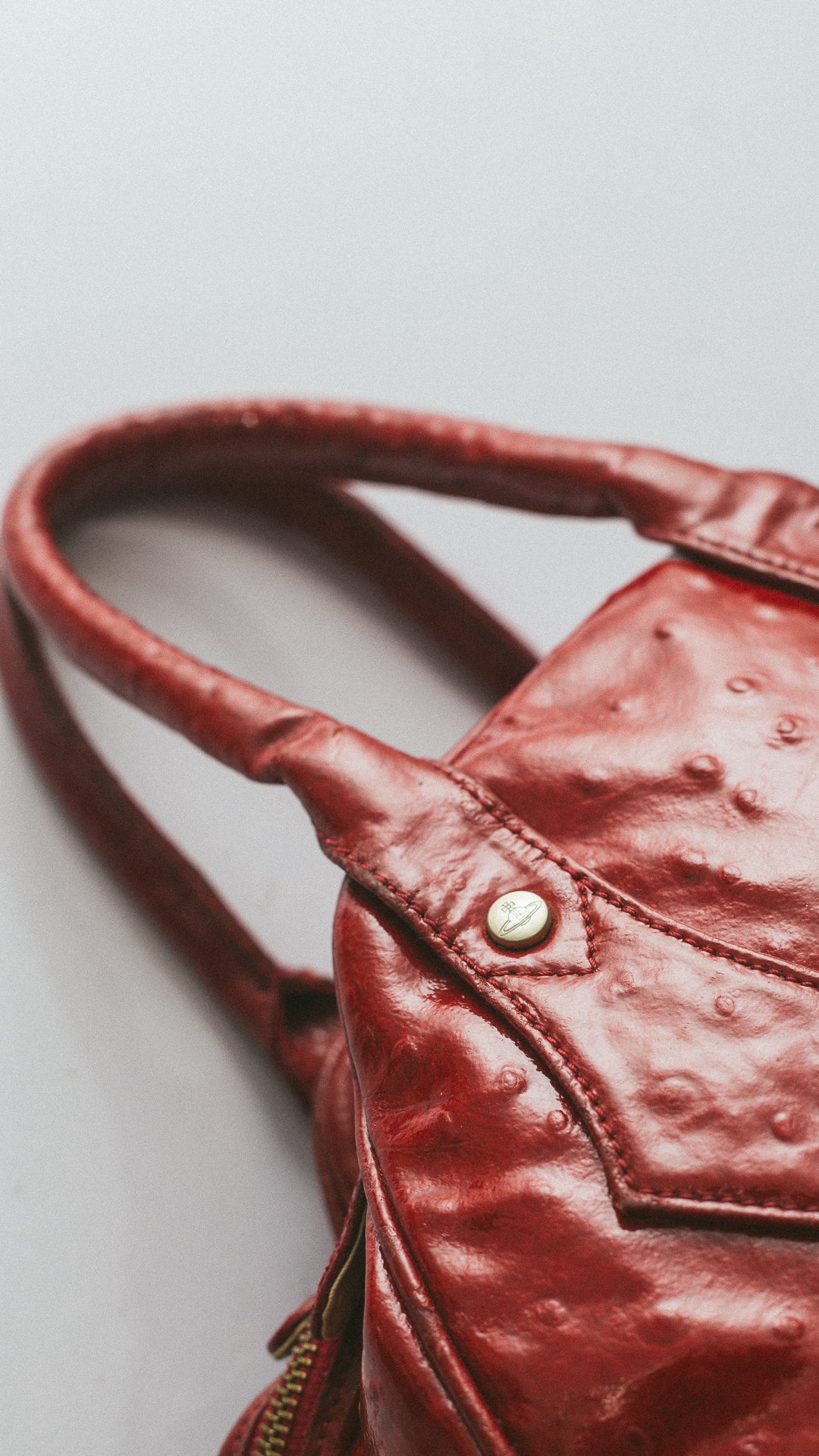Vivienne Westwood Red Statement Bag