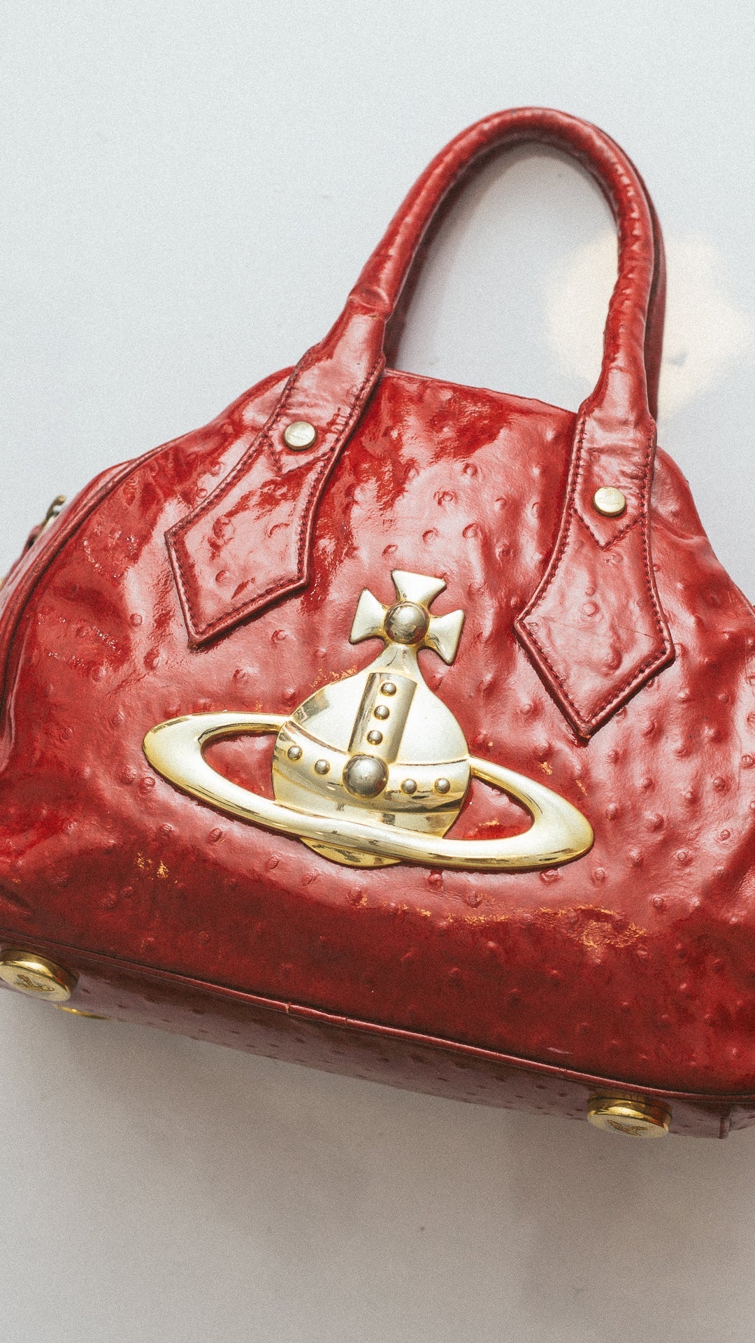 Vivienne Westwood Red Statement Bag