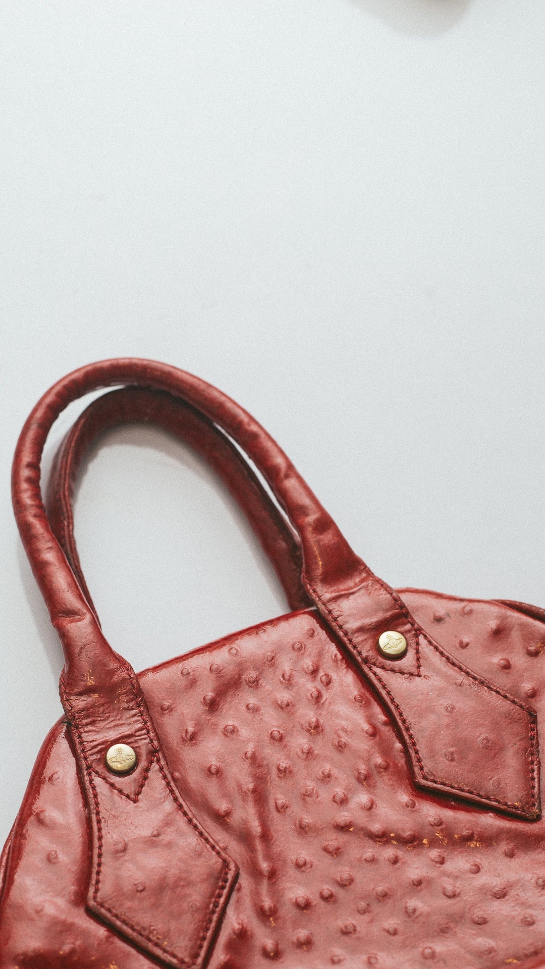 Vivienne Westwood Red Statement Bag