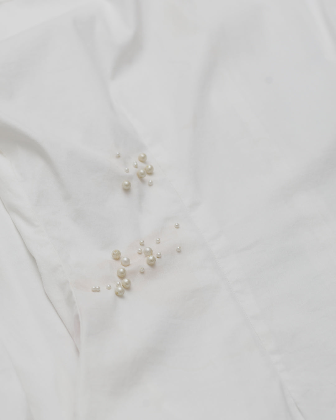 Vivienne Westwood Upcycled Button Down with Pearls