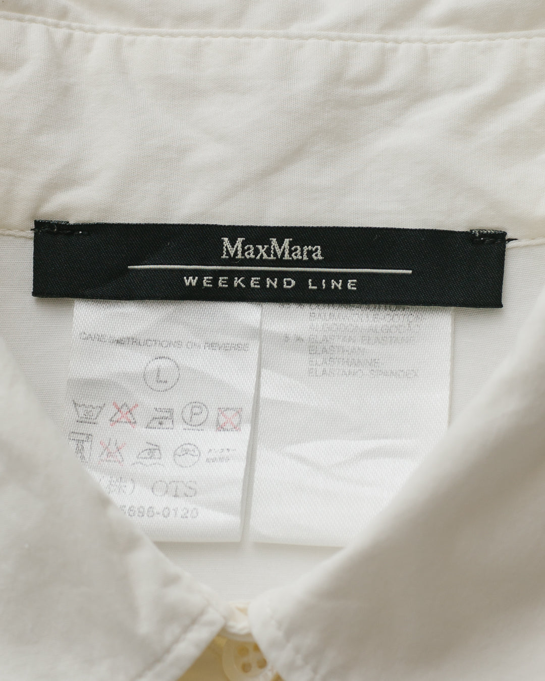 Weekend by MaxMara Pleated Front Button Down