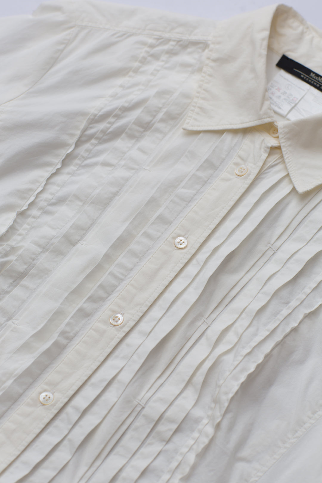 Weekend by MaxMara Pleated Front Button Down