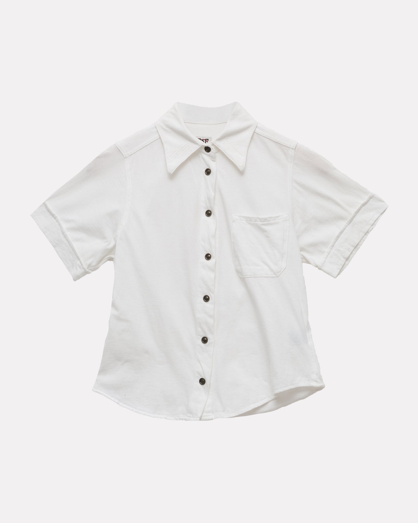 Jean paul gaultier white button down shirt