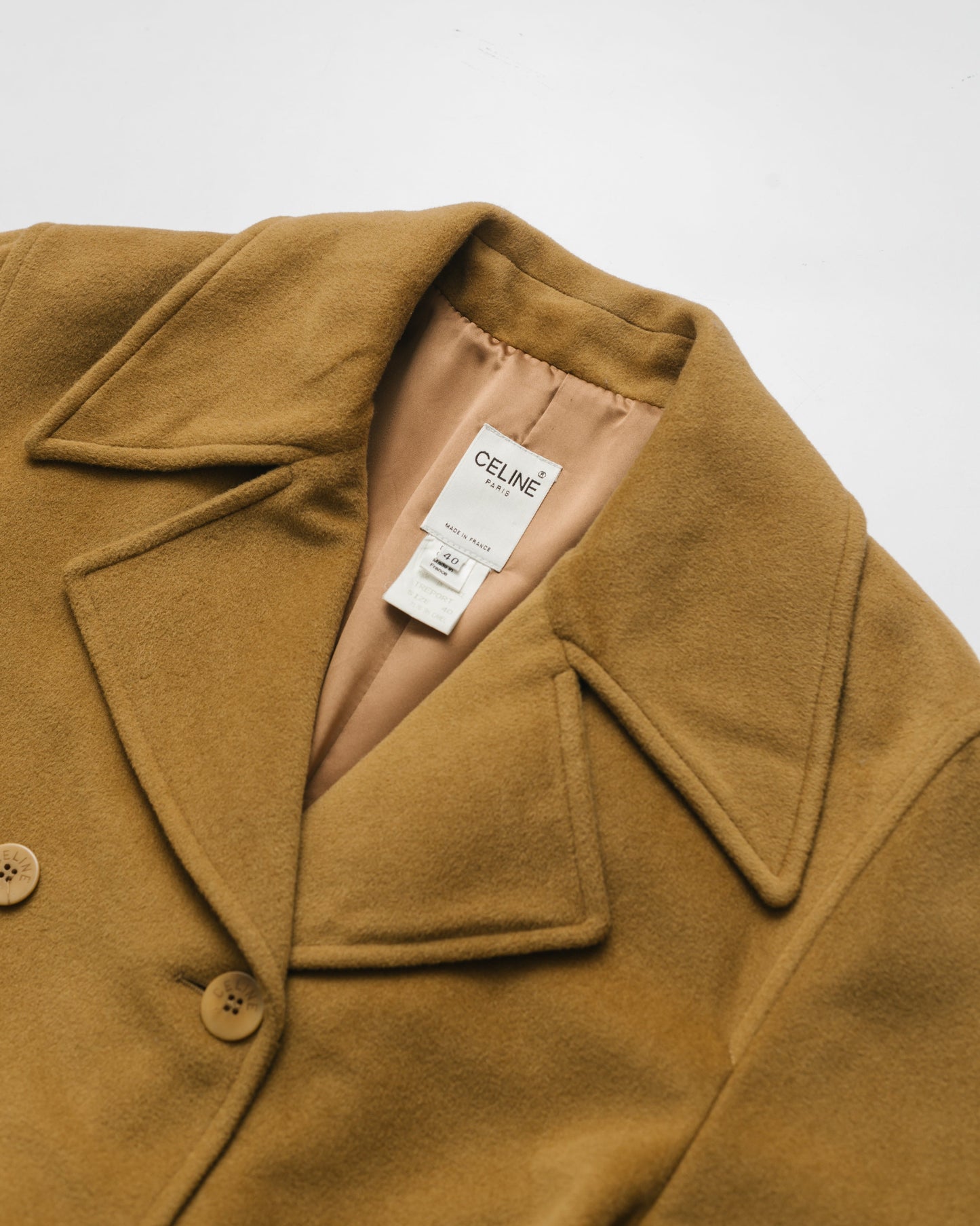 Celine wool & cashmere coat