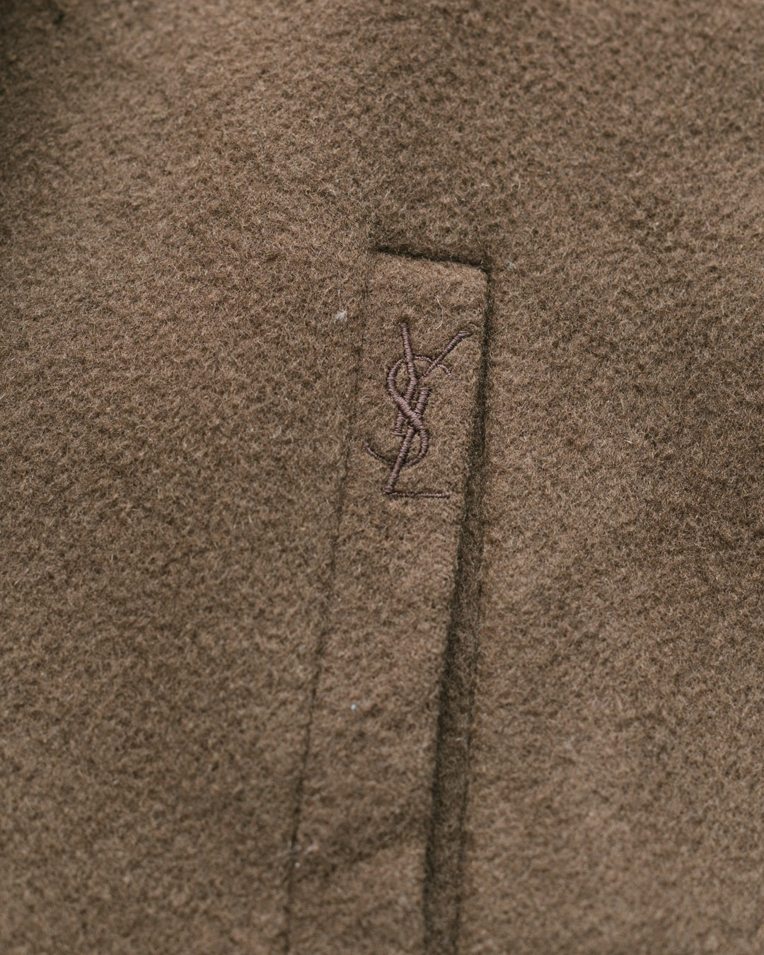 Yves Saint Laurent Wool & Cashmere Coat