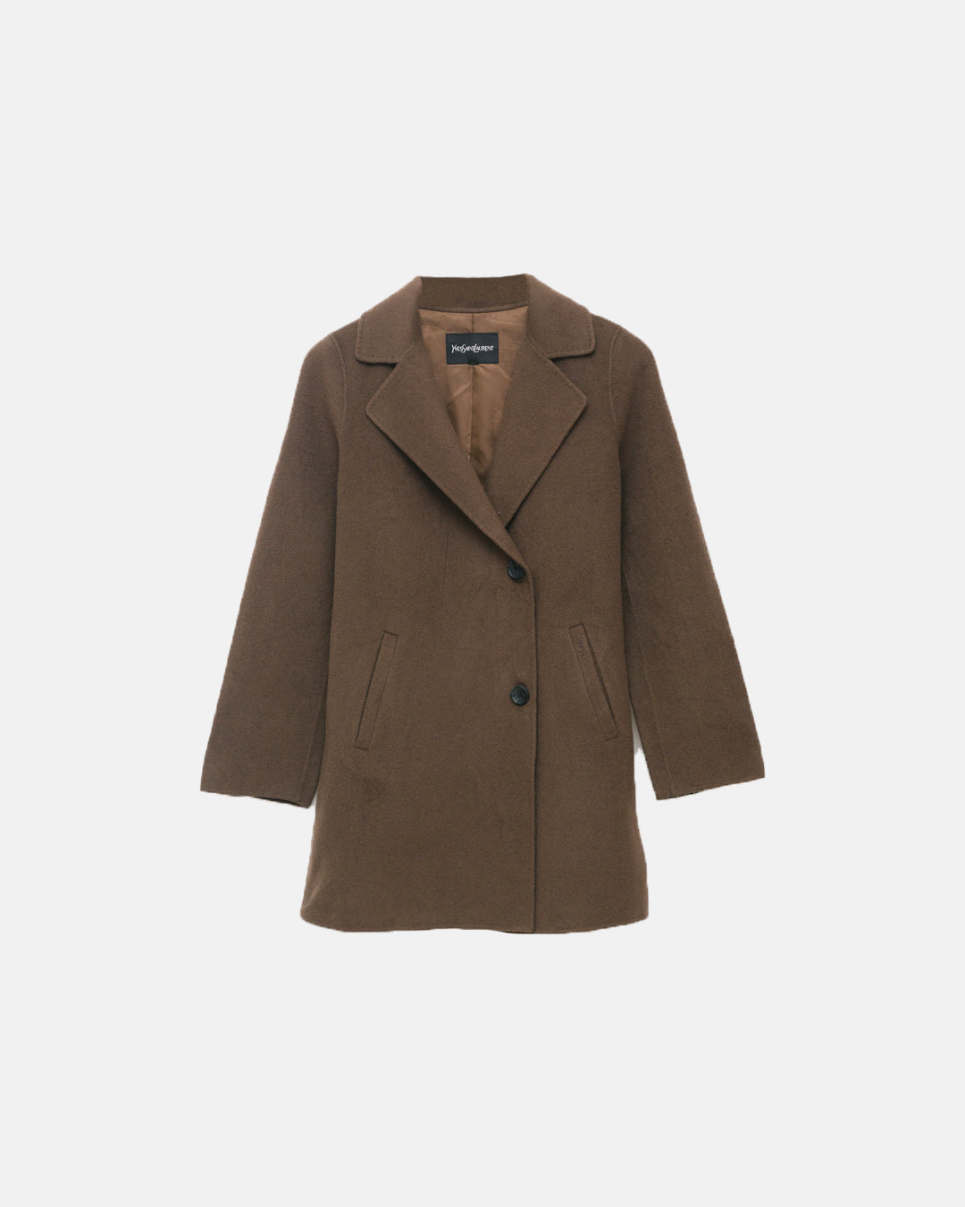 Yves Saint Laurent Wool & Cashmere Coat