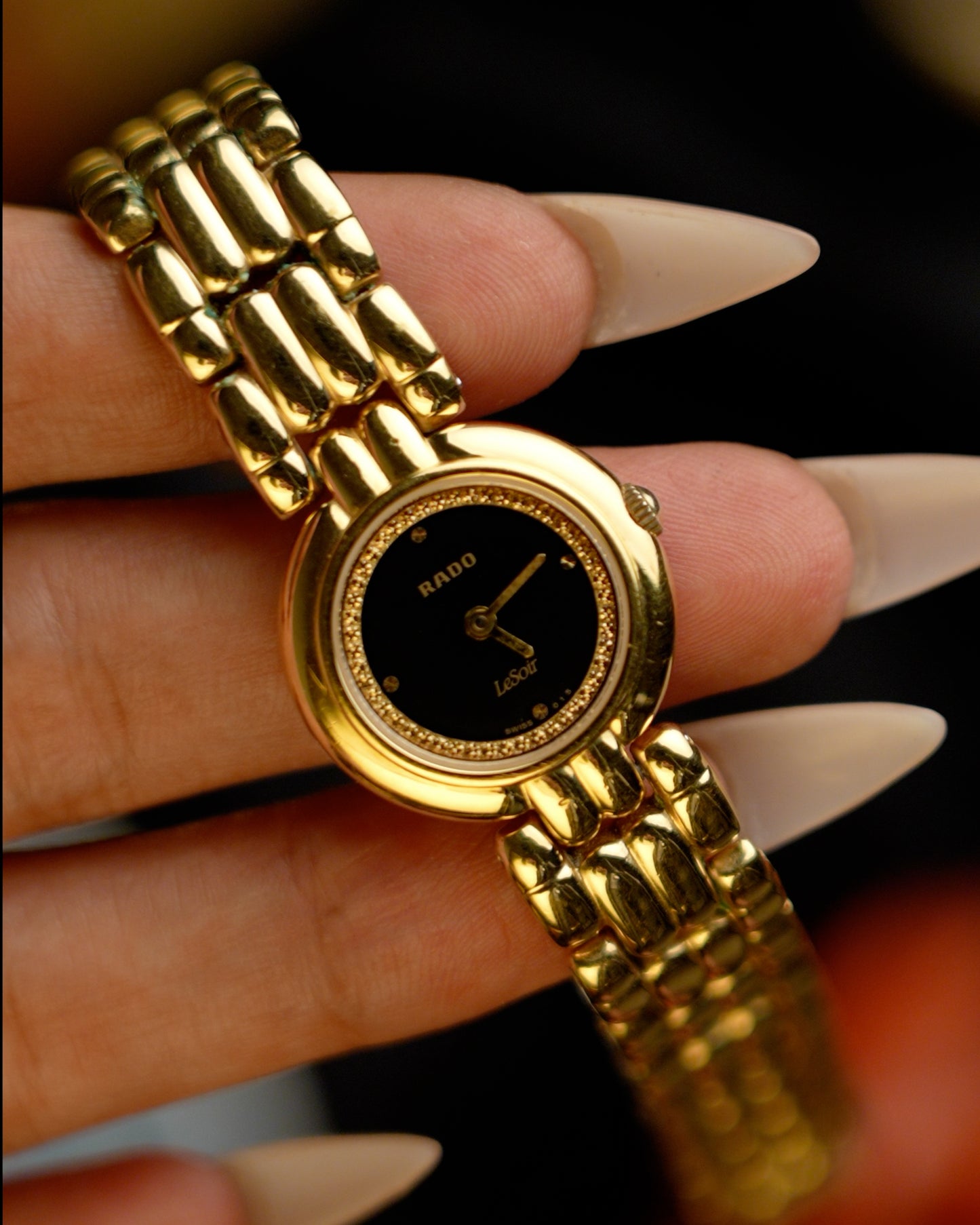 1990s Vintage Rado 'Le Soir'