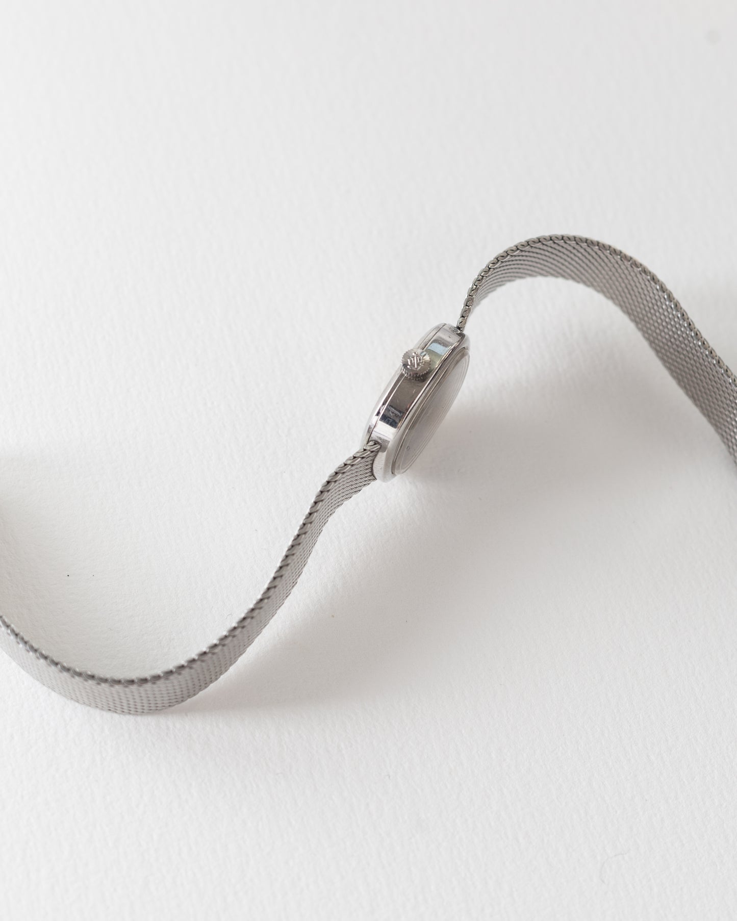 Rare 70s Ulysse Nardin Hand Wound Hammered Dial