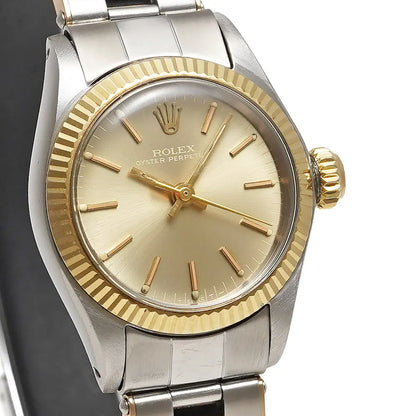 Rolex 1968 oyster perpetual in ss/yg