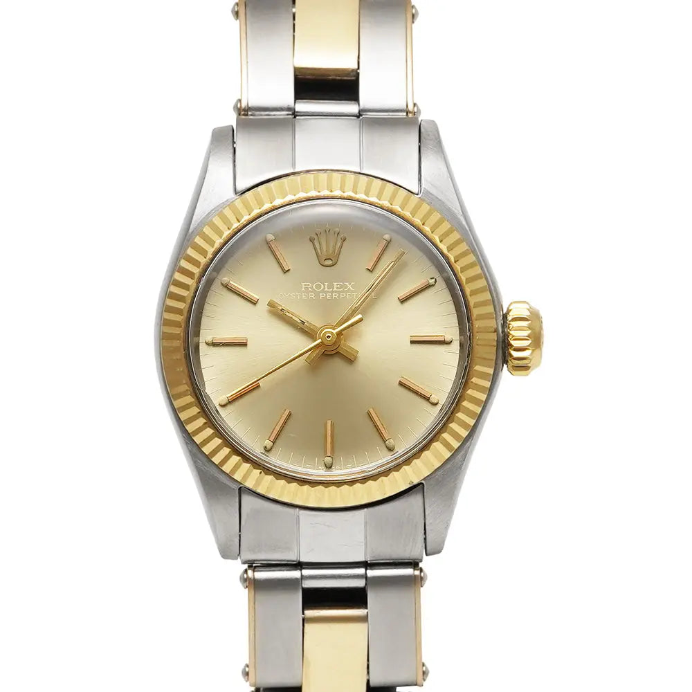 Rolex 1968 oyster perpetual in ss/yg