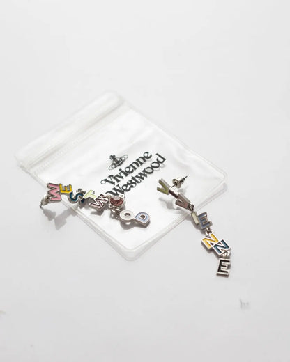 2010’s soho enamel earrings