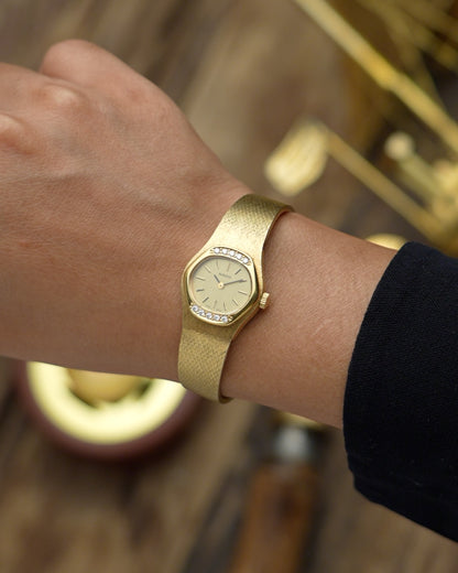1970s Vintage Rado Diamond Bezel