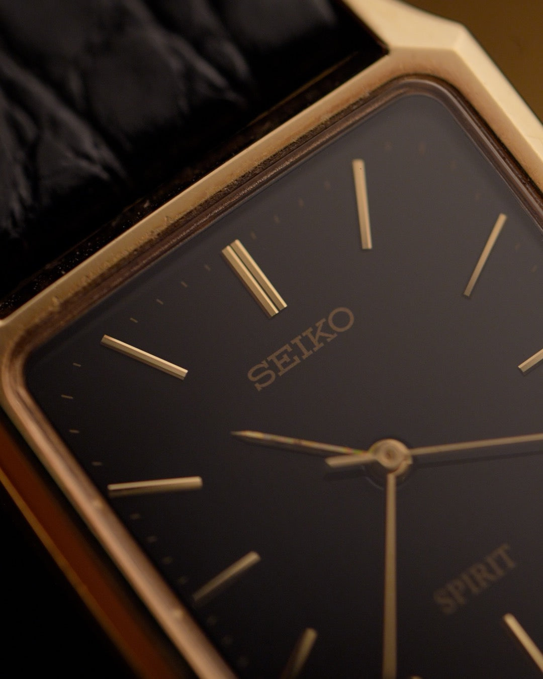 1990s Vintage Seiko Spirit Tank