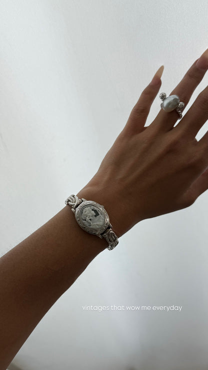 Vintage Cameo Hidden Face