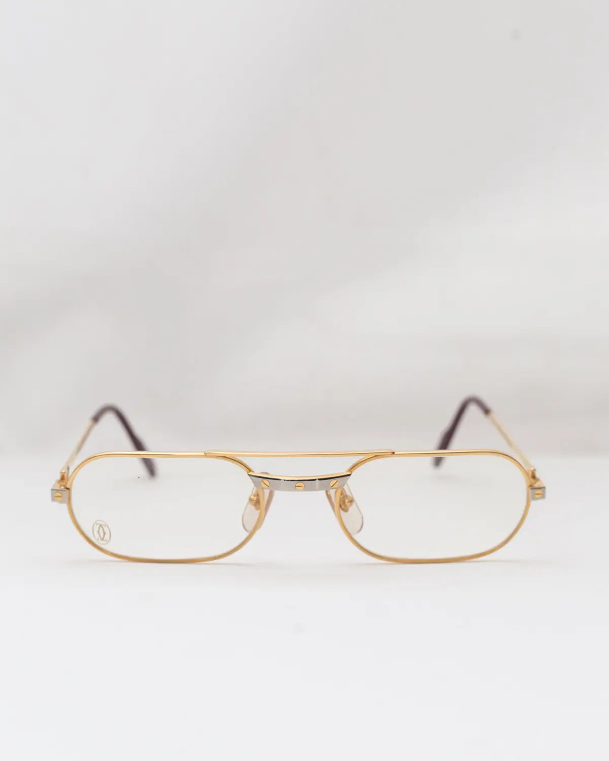 Vintage 80’s cartier santos glasses