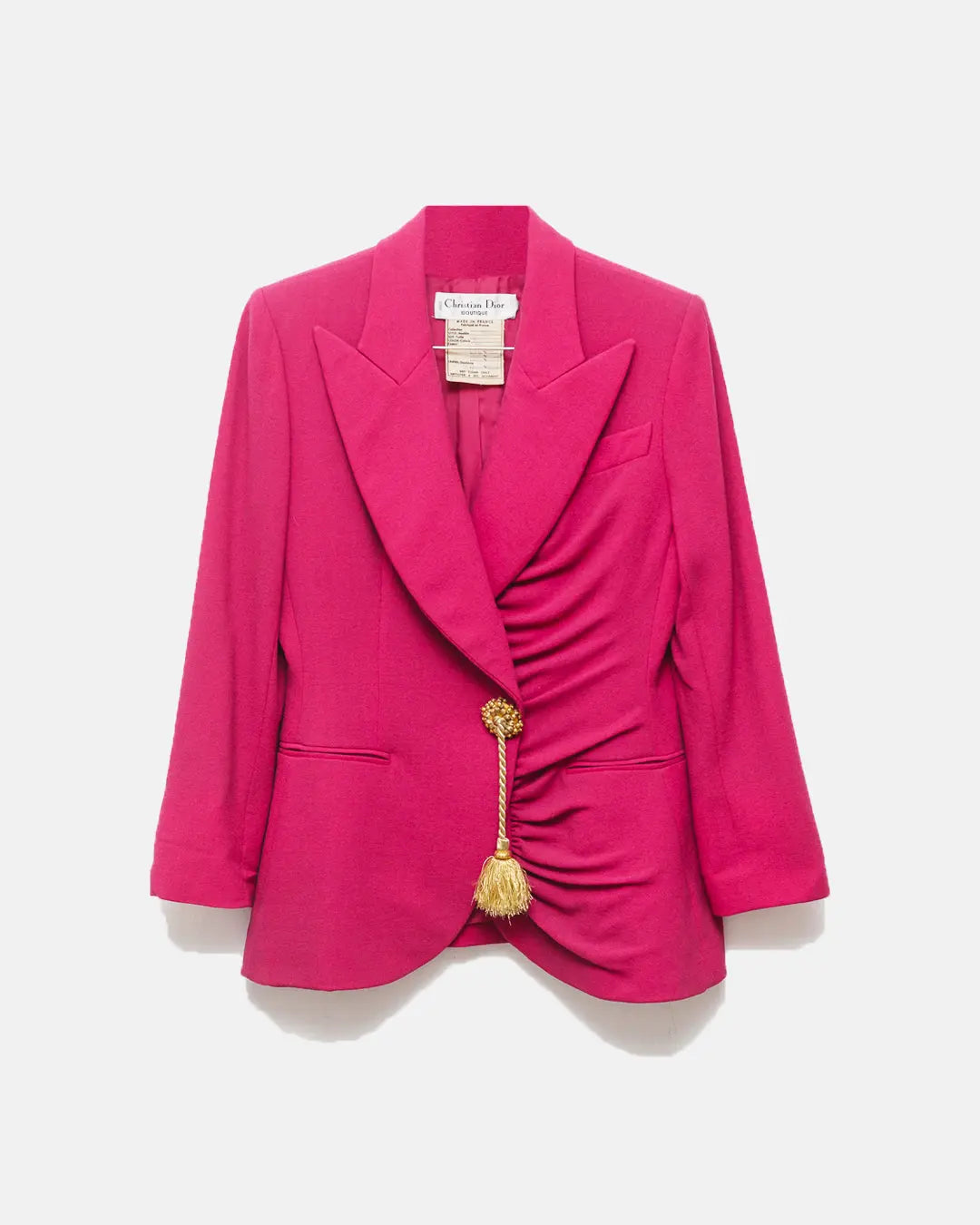 Vintage Christian Dior Pink Blazer