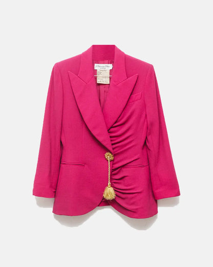 Vintage Christian Dior Pink Blazer