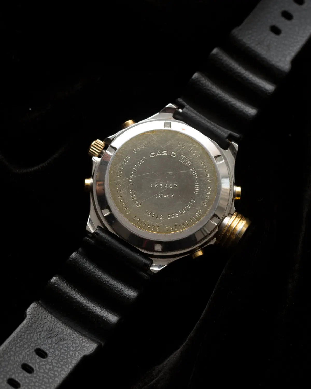 Casio 90s vintage divers depth meter