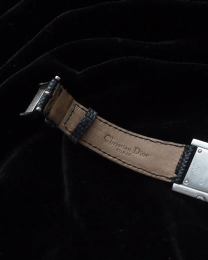 Christian dior 90s vintage cool carre in lizard skin