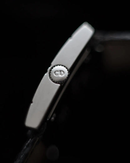 Christian dior 90s vintage cool carre in lizard skin