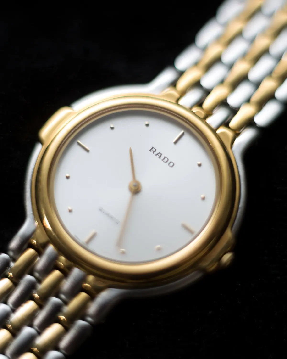 Rado 90s vintage dual toned