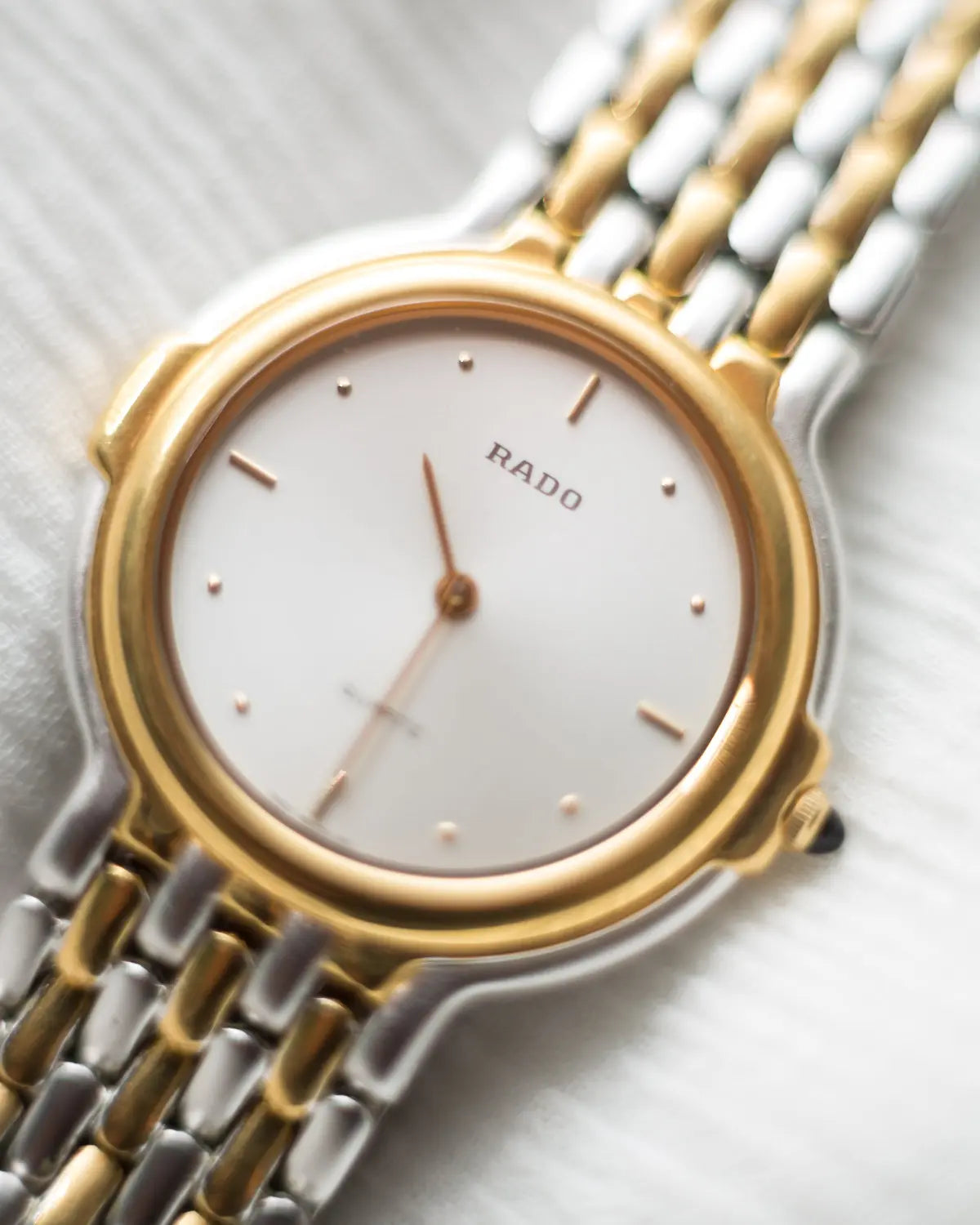 Rado 90s vintage dual toned