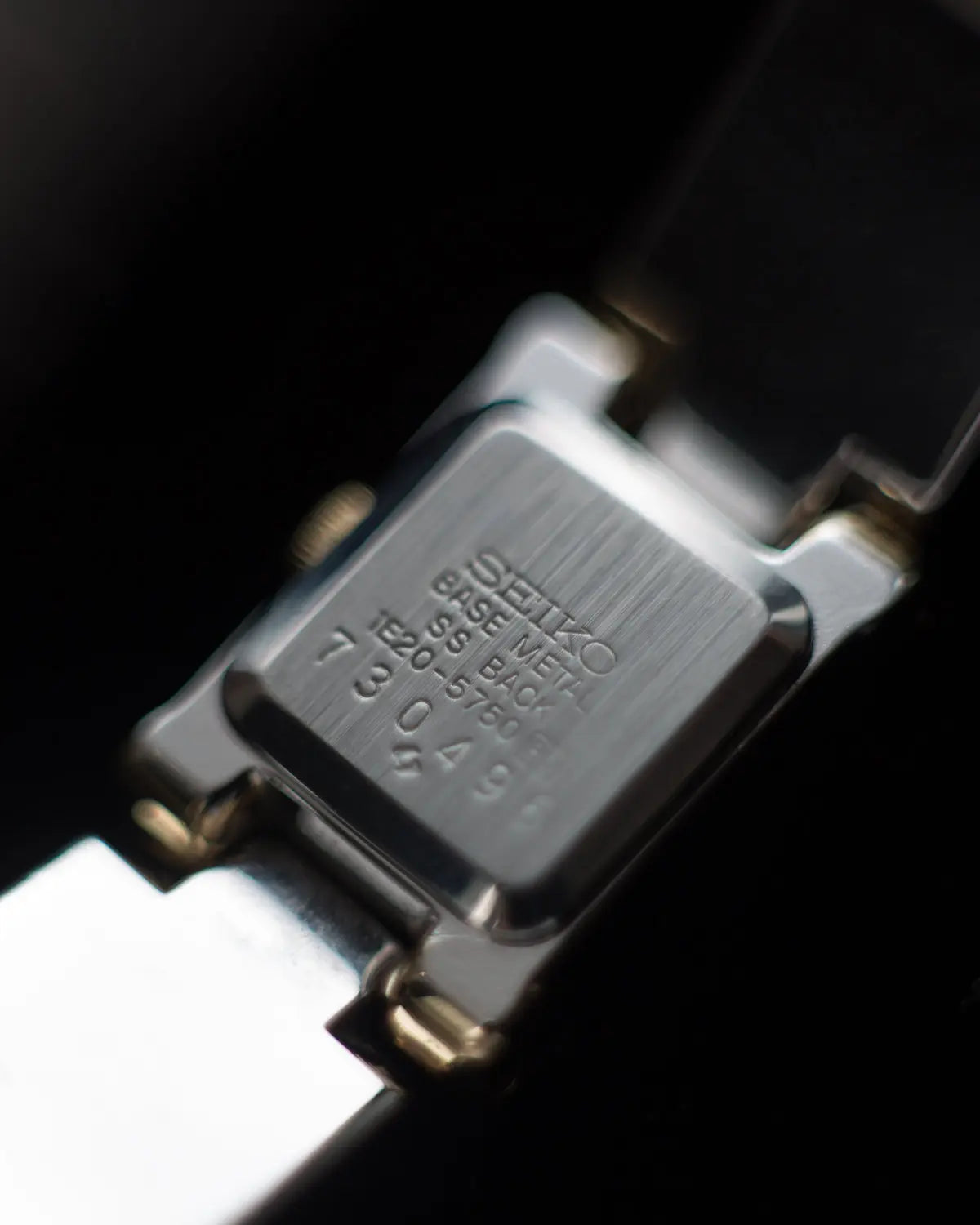 Seiko 90s vintage dual toned