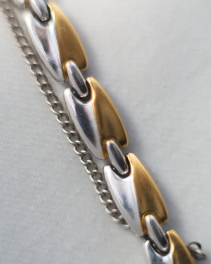 Seiko 90s vintage dual toned