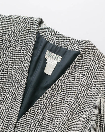 Vintage Gucci Silk & Linen Blazer