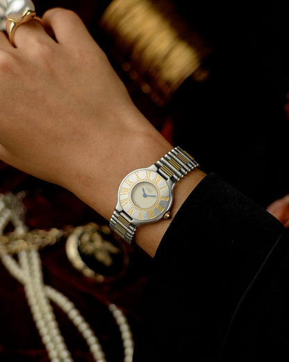 1990s Vintage Cartier Must de 21