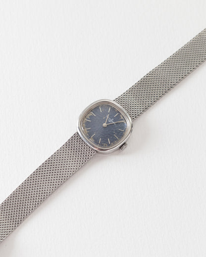 Rare 70s Ulysse Nardin Hand Wound Hammered Dial