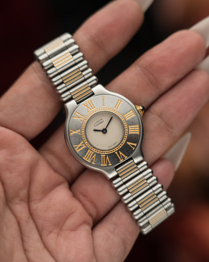 1990s Vintage Cartier Must de 21