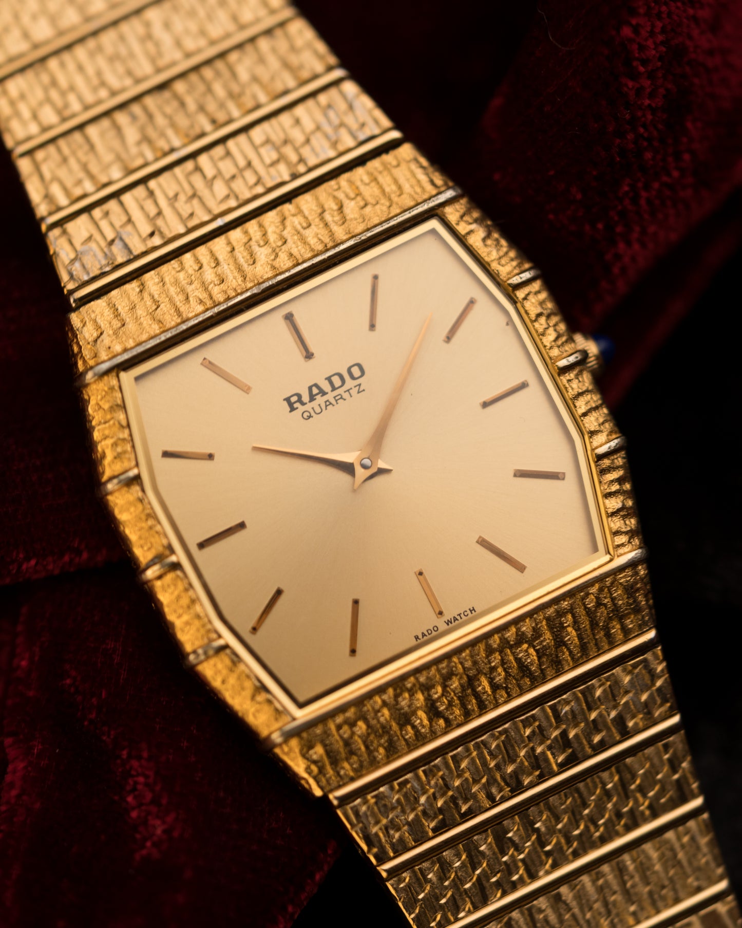 1980s Vintage Rado 'Gangster'