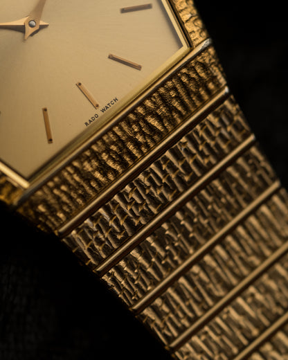 1980s Vintage Rado 'Gangster'