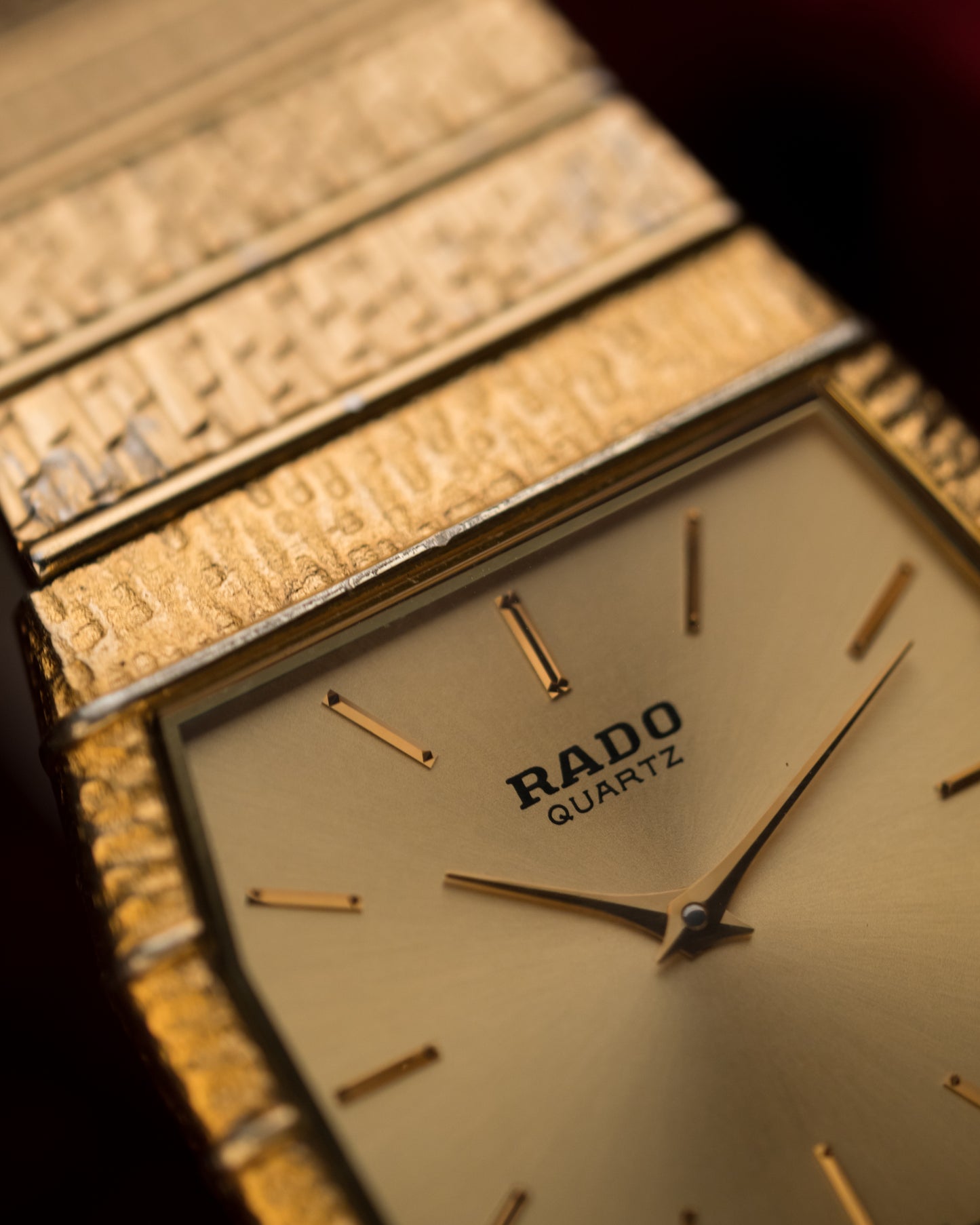 1980s Vintage Rado 'Gangster'
