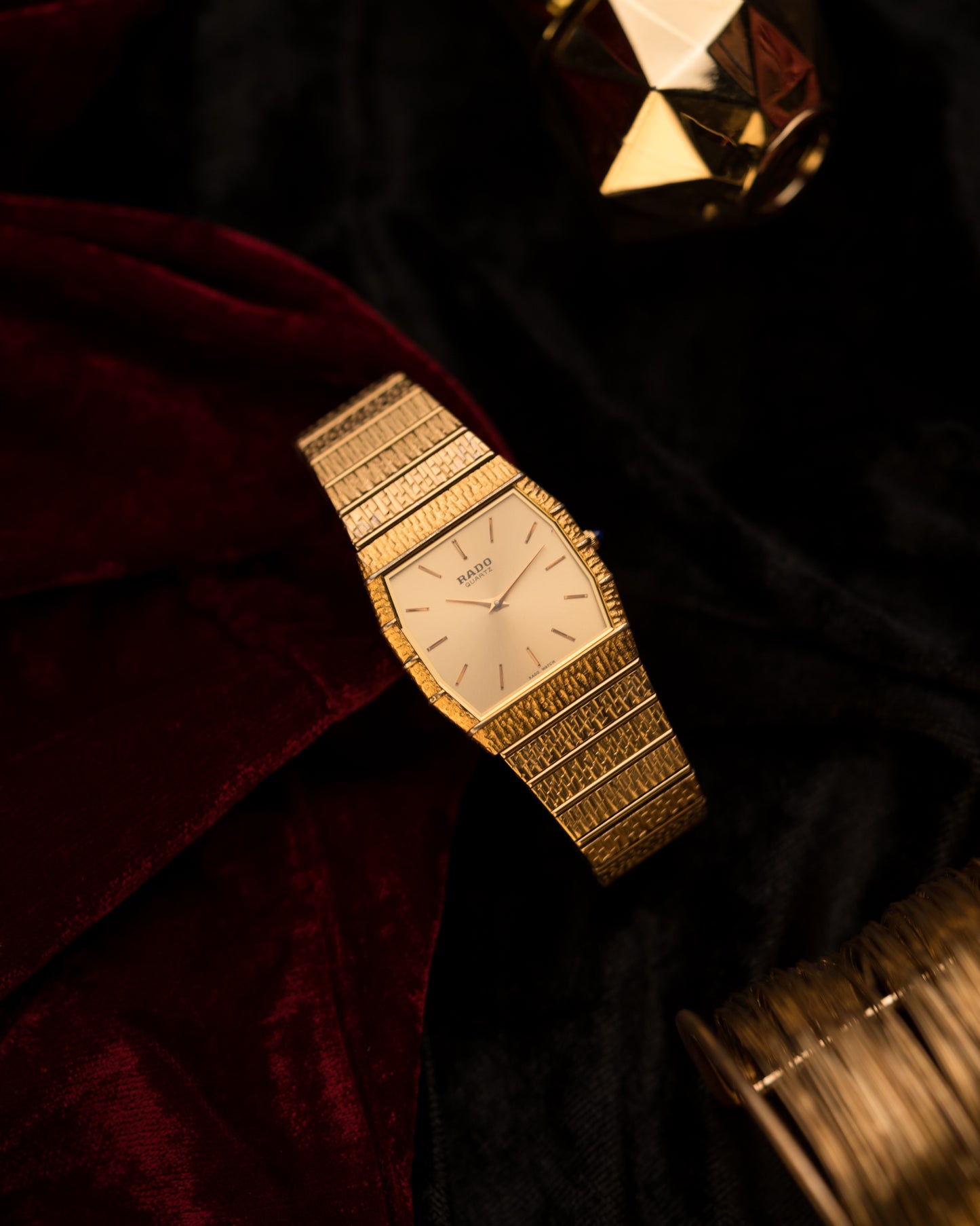 1980s Vintage Rado 'Gangster'
