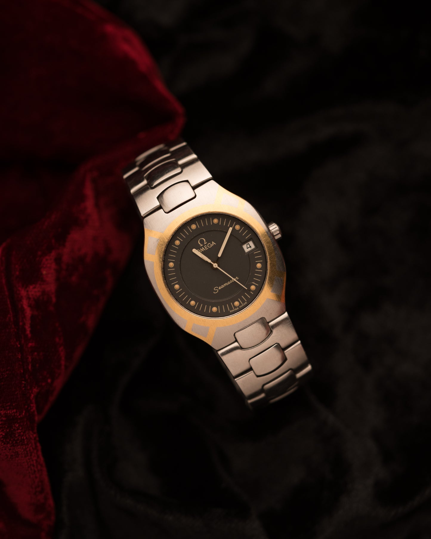 1980s Vintage Omega Seamaster Polaris