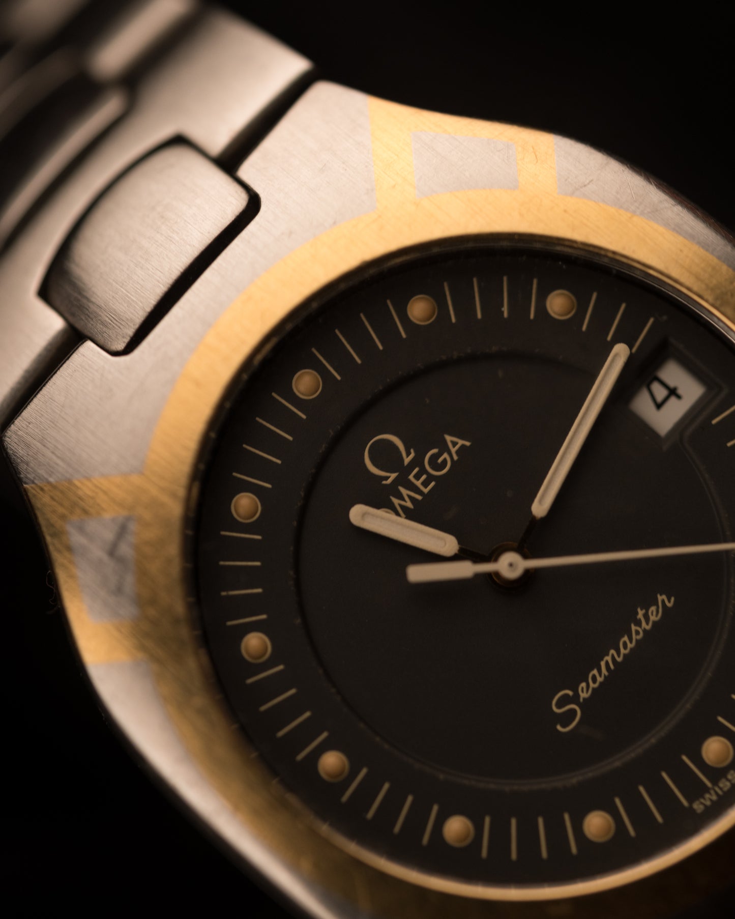 1980s Vintage Omega Seamaster Polaris