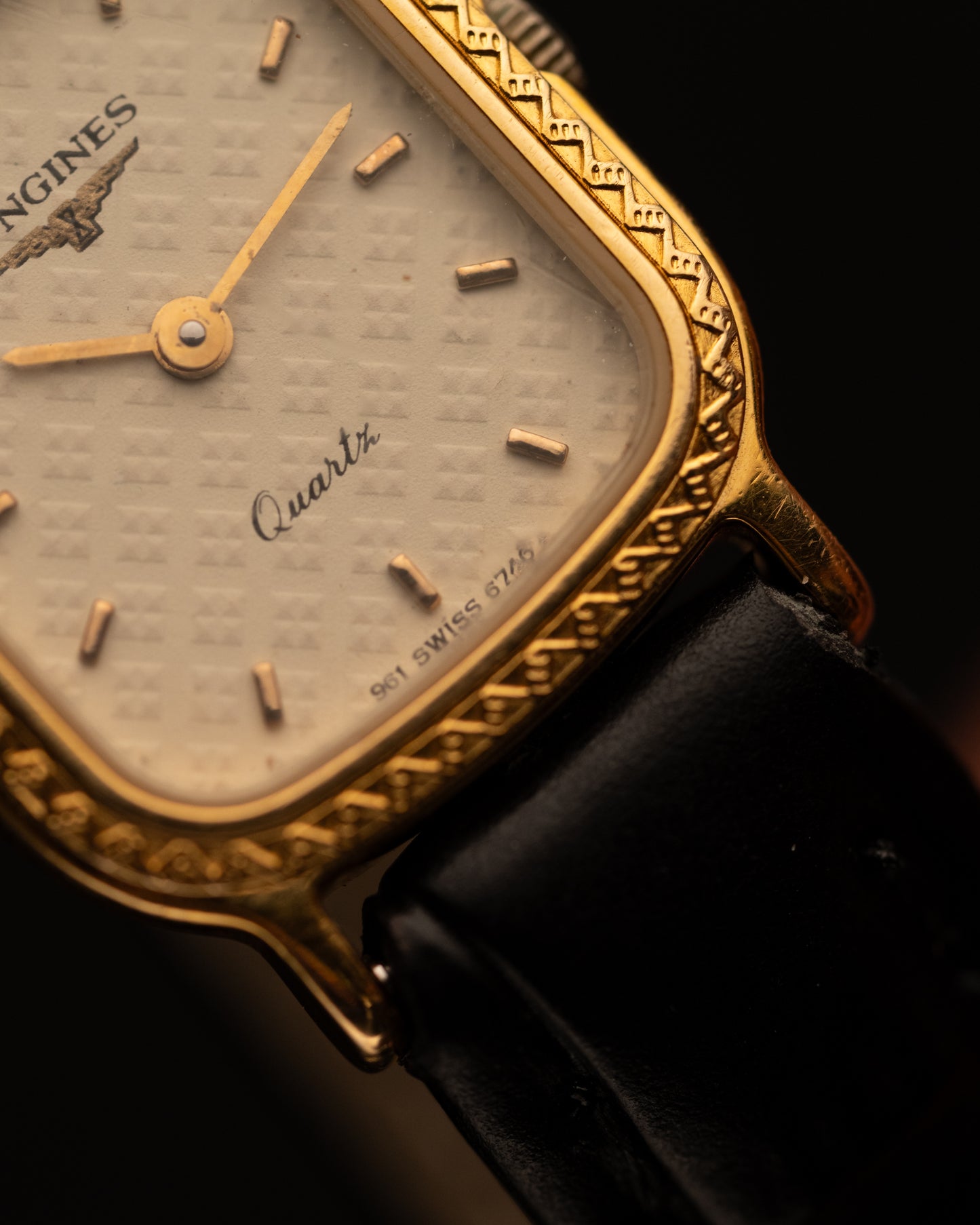 1980s Longines Chevron